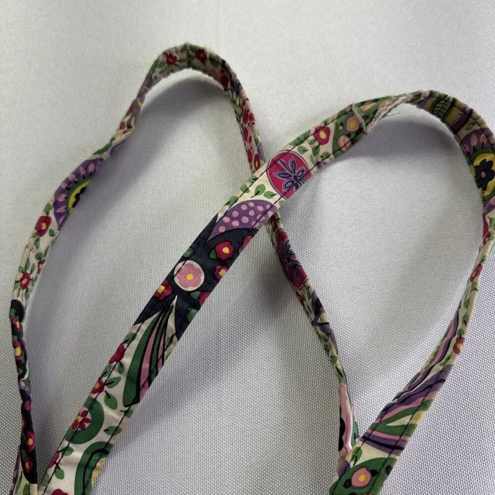 Vera Bradley Toggle Tote Viva La Vera Quilted Cotton Floral Shoulder Bag Retired